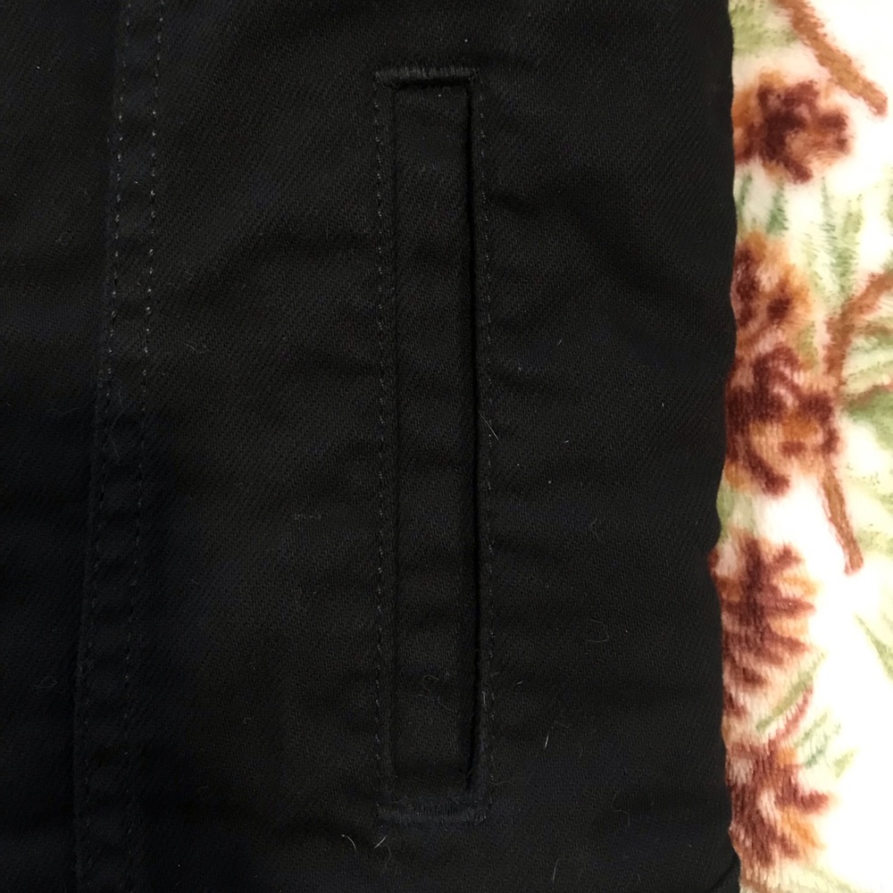 Levi’s Black Wool Lined Denim Jacket - image 6